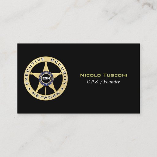 Customizable C.P.S. Business Card (Standard)