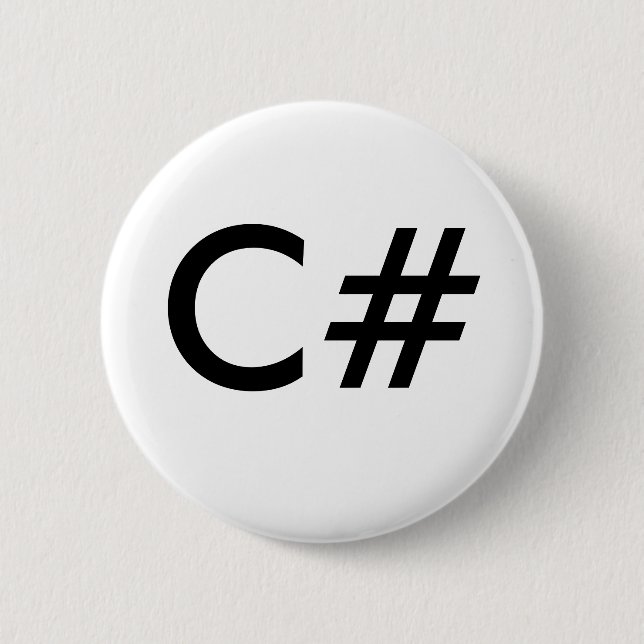 C# PINBACK BUTTON (Front)