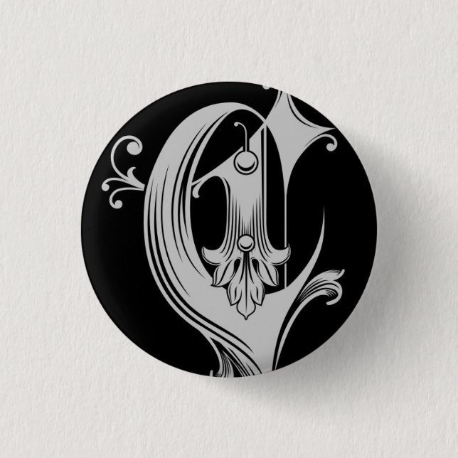 "C" PINBACK BUTTON (Front)