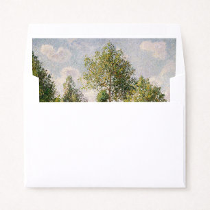 C. Pissarro, vintage, fine art, oli on canvas  Envelope Liner