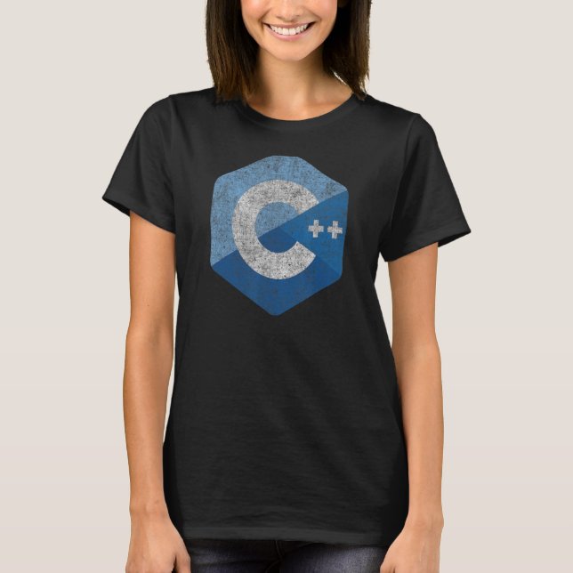 C++ Programming Language Software Developers Progr T-Shirt (Front)