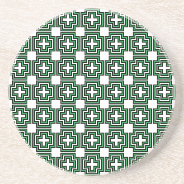 C&S Green Drink Coaster (Front)