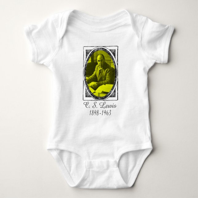 C.S. Lewis Baby Bodysuit (Front)