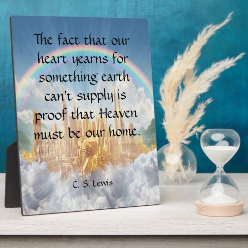 C S Lewis Quote   Plaque