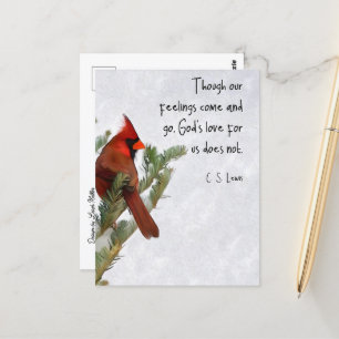 C.S. Lewis Quote Postcard