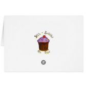 "C-Shark" Music Gretting Card. (Back Horizontal)