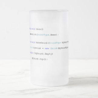 C Sharp Programmers Beer Mug