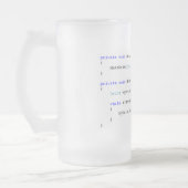 C Sharp Programmers Beer Mug | Zazzle