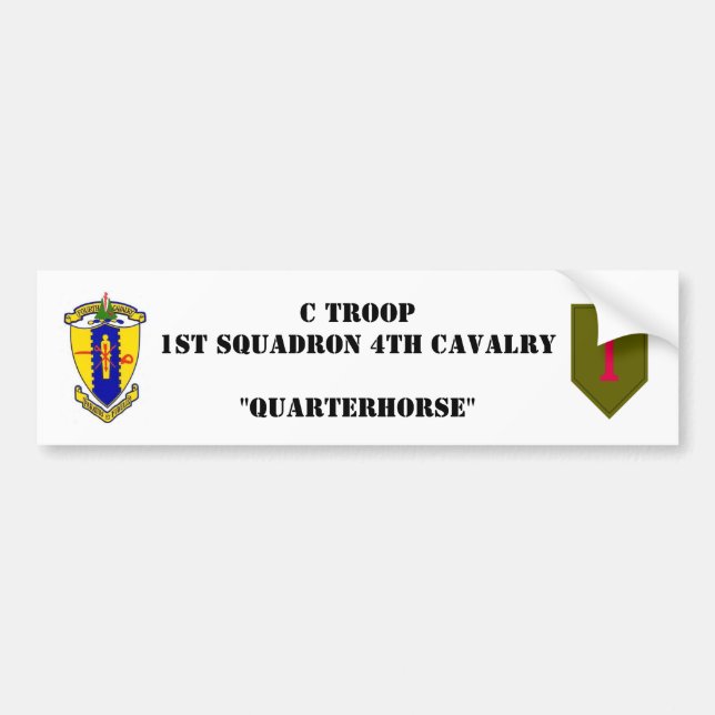 C-Troop Bumper sticker (Front)