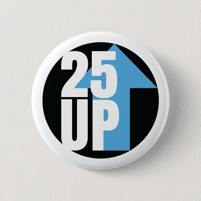 CA25UP Round Button (Front)