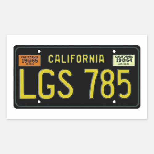 CA65 RECTANGULAR STICKER