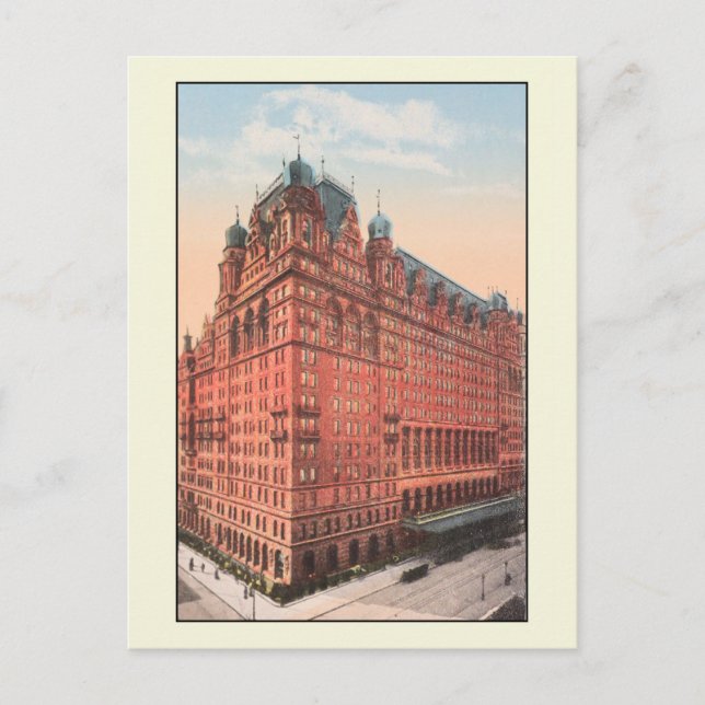 ca 1915 Waldorf Astoria Hotel Postcard (Front)