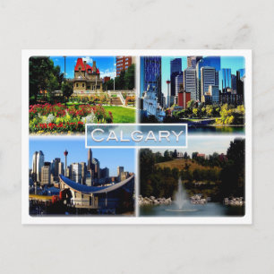 CA Alberta - Calgary - Garden of Blue Blood - Postcard