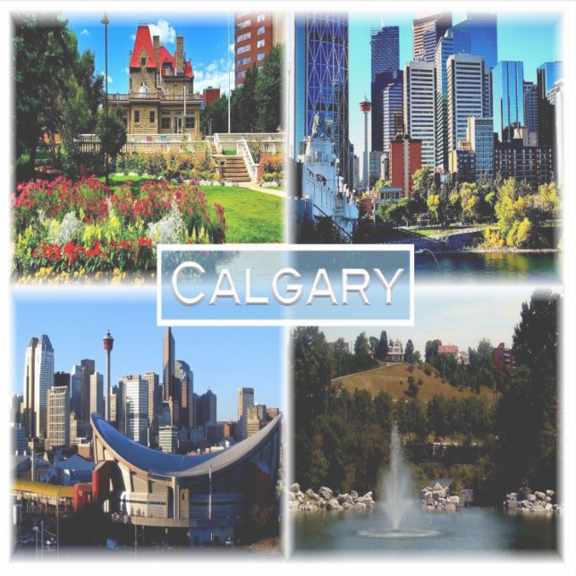 CA Alberta - Calgary - Garden of Blue Blood - Sticker (Front)