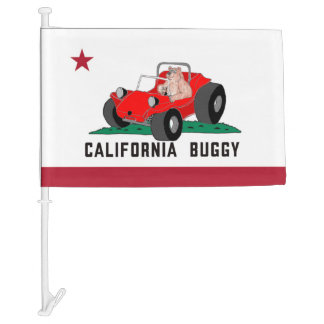 CA Buggy Flag Red