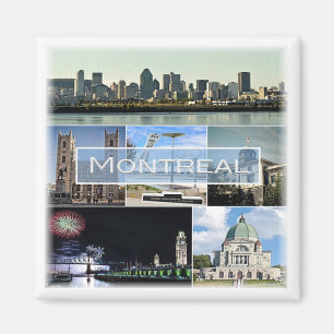 CA * Canada - Montreal Magnet