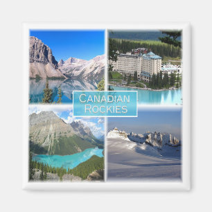 CA Canada - THE CANADIAN ROCKIES - Fridge Magnet