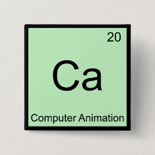 Ca - Computer Animation Funny Chemistry Element T Button