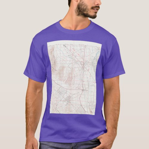 CA Death Valley Junction 465556 1986 topographic m T_Shirt