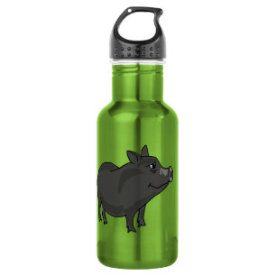 CA- Funny Pot Bellied Pig Water Bottle