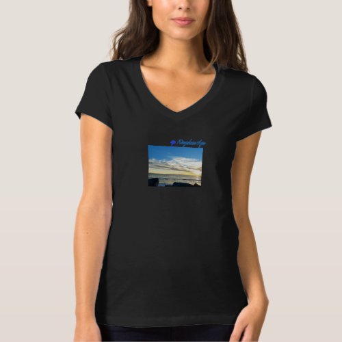 Ca lifestyle Beach Surf Skateboard Christian T_Shirt