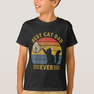 Ca Men Cat Dad Ever Funny Cat Lover Gift  T-Shirt