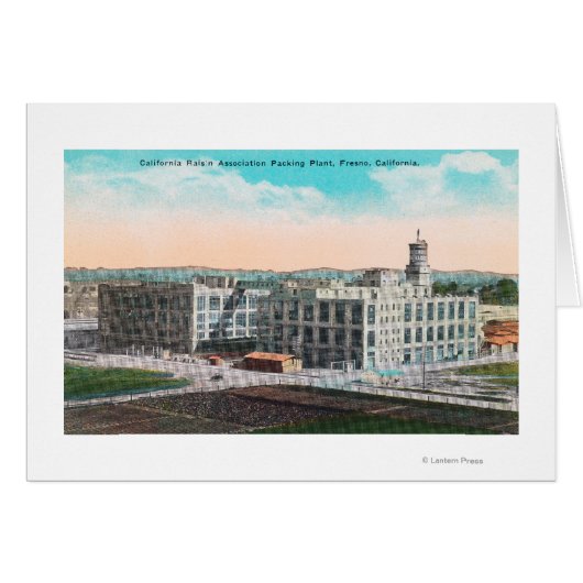 CA Raisin Association Packing Plant Cards (Front Horizontal)