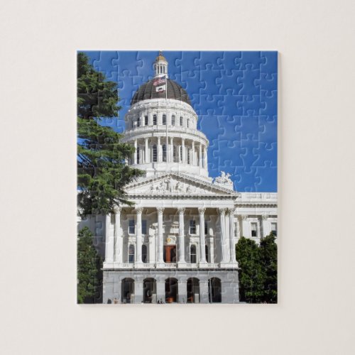CA state capitol building _ Sacramento Jigsaw Puzzle