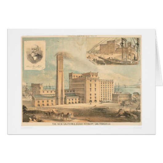 CA. Sugar Refinery (1192A) Cards (Front Horizontal)