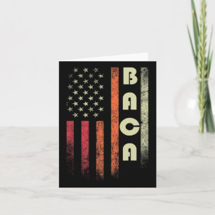 Ca Surname Funny Retro Vintage Birthday American F Card