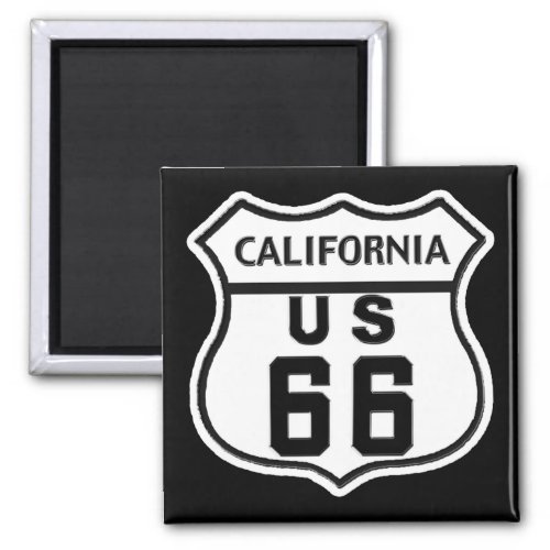 CA US ROUTE 66 MAGNET