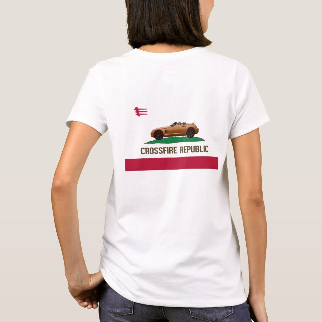 CAA10 Crossfires Across America #10 T-Shirt (Back)