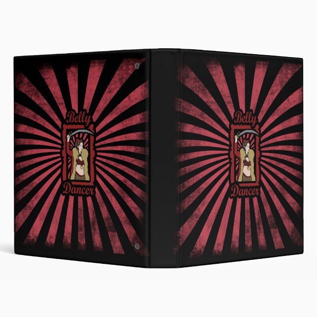 Caasi Sword Belly Dancer 3 Ring Binder (Background)