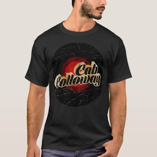 CAB COLLOWAY VINTAGE BLURN CIRCLE T_Shirt