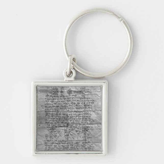 Cabalistic amulet keychain (Front)