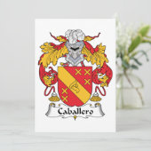 Caballero Family Crest (Standing Front)