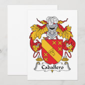 Caballero Family Crest (Front/Back)
