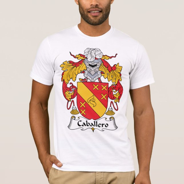 Caballero Family Crest T-Shirt (Front)