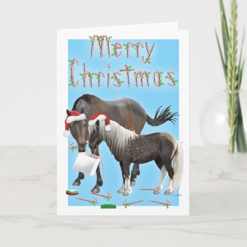 Caballo and Cisco Christmas Card