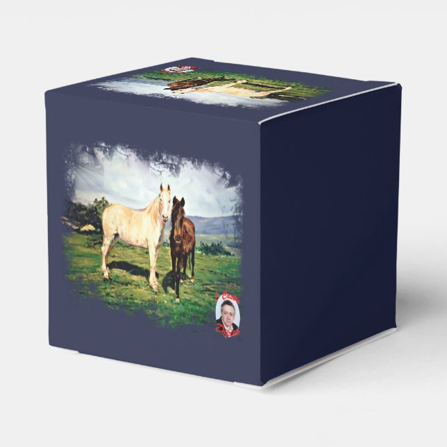 Caballos/Cabalos/Horses Favor Boxes (Back Side)
