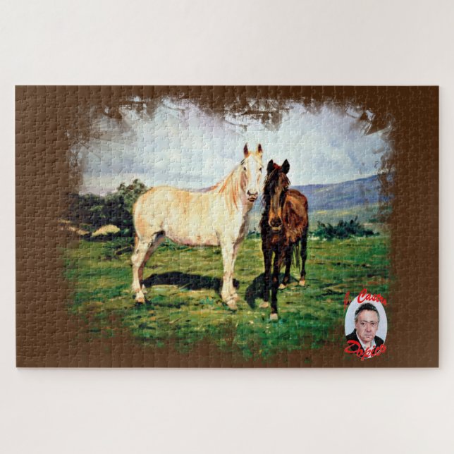Caballos Jigsaw Puzzle (Horizontal)