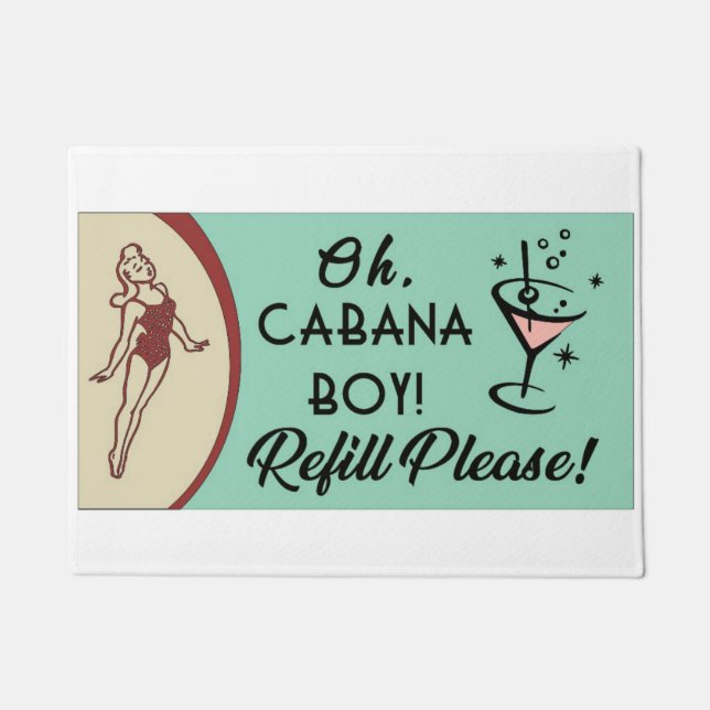 Cabana boy doormat (Front)