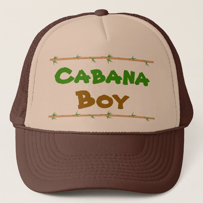 Cabana Boy Hat With Bamboo