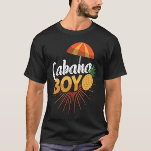 Cabana Boy Pool Party Mens Boys T-Shirt