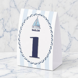 Cabana Sails Nautical Table Tents