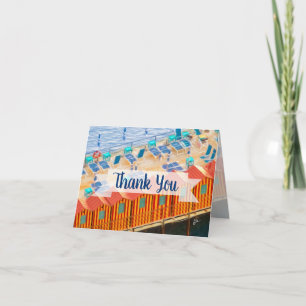 Cabanas of Italy Photography Chic Card