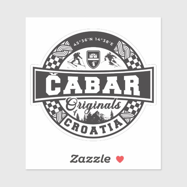 Čabar Originals Sticker (Sheet)