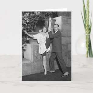 Cabaret Dance Team, 1920s Card