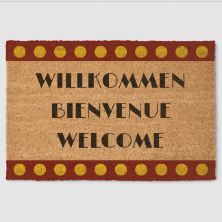 Cabaret Musical Welcome Mat 