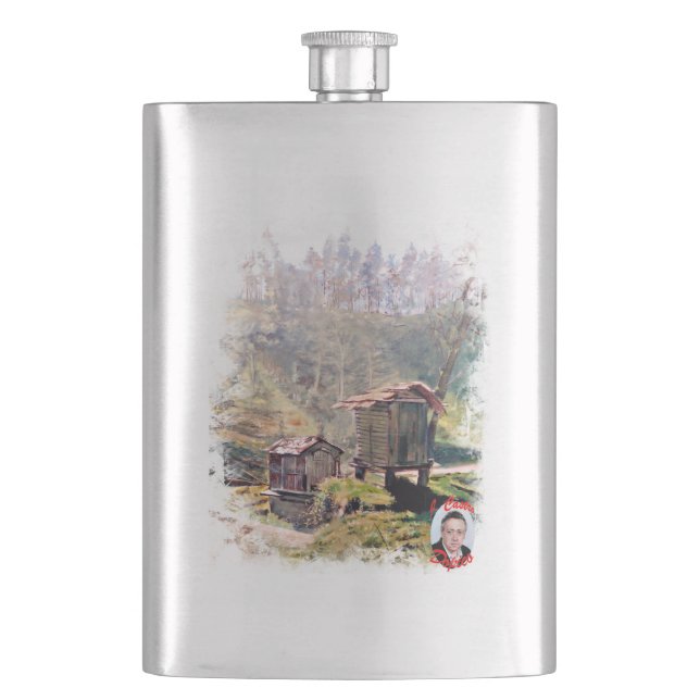 Cabazos Flask (Front)